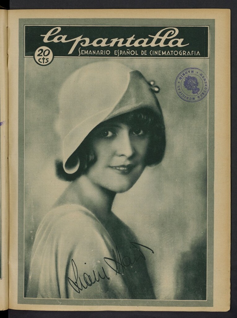 Miniatura de La Pantalla: semanario español de cinematografía del 9 de septiembre de 1928