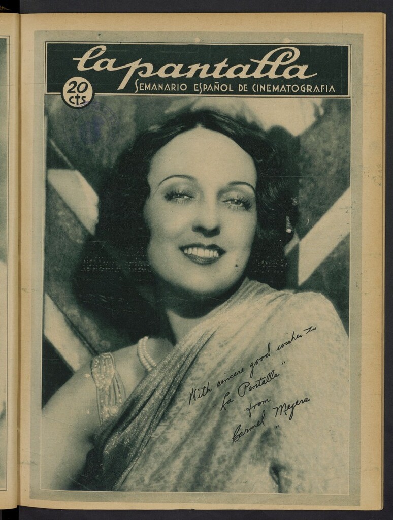 Miniatura de La Pantalla: semanario español de cinematografía del 30 de septiembre de 1928