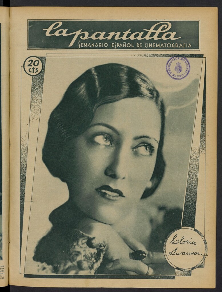 Miniatura de La Pantalla: semanario español de cinematografía del 21 de octubre de 1928