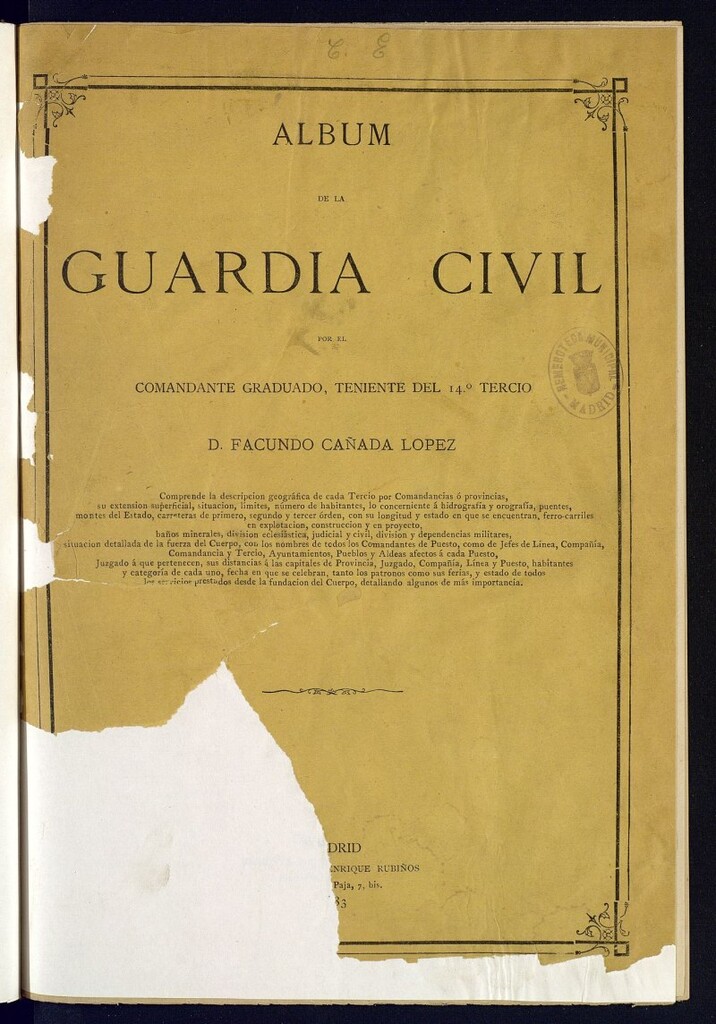 Miniatura de Álbum de la Guardia Civil