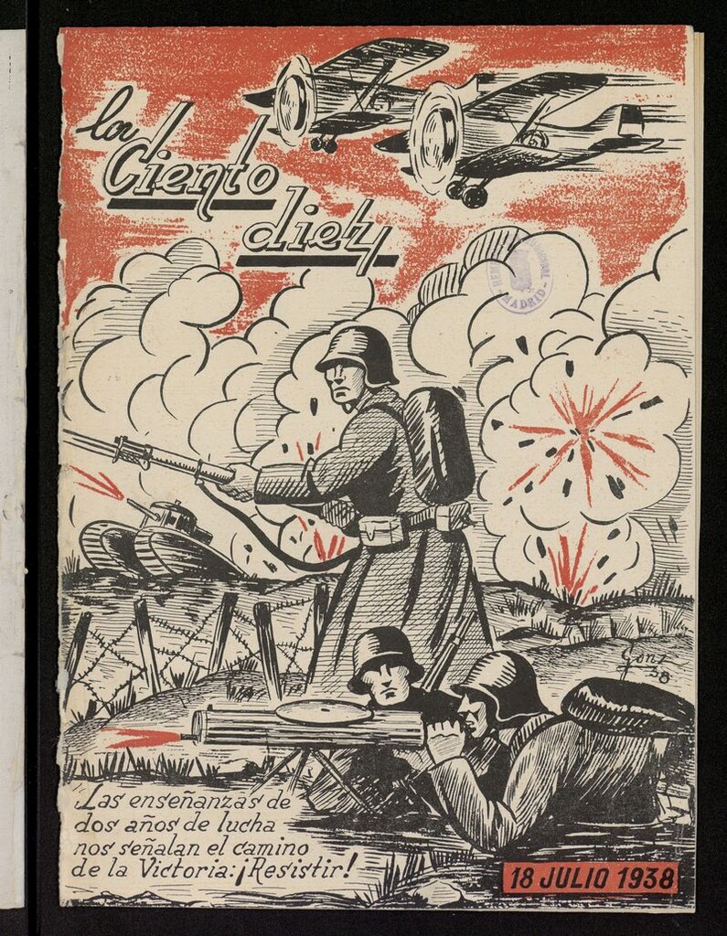 Miniatura de La 110: órgano de la 110 Brigada Mixta del 18 de julio de 1938