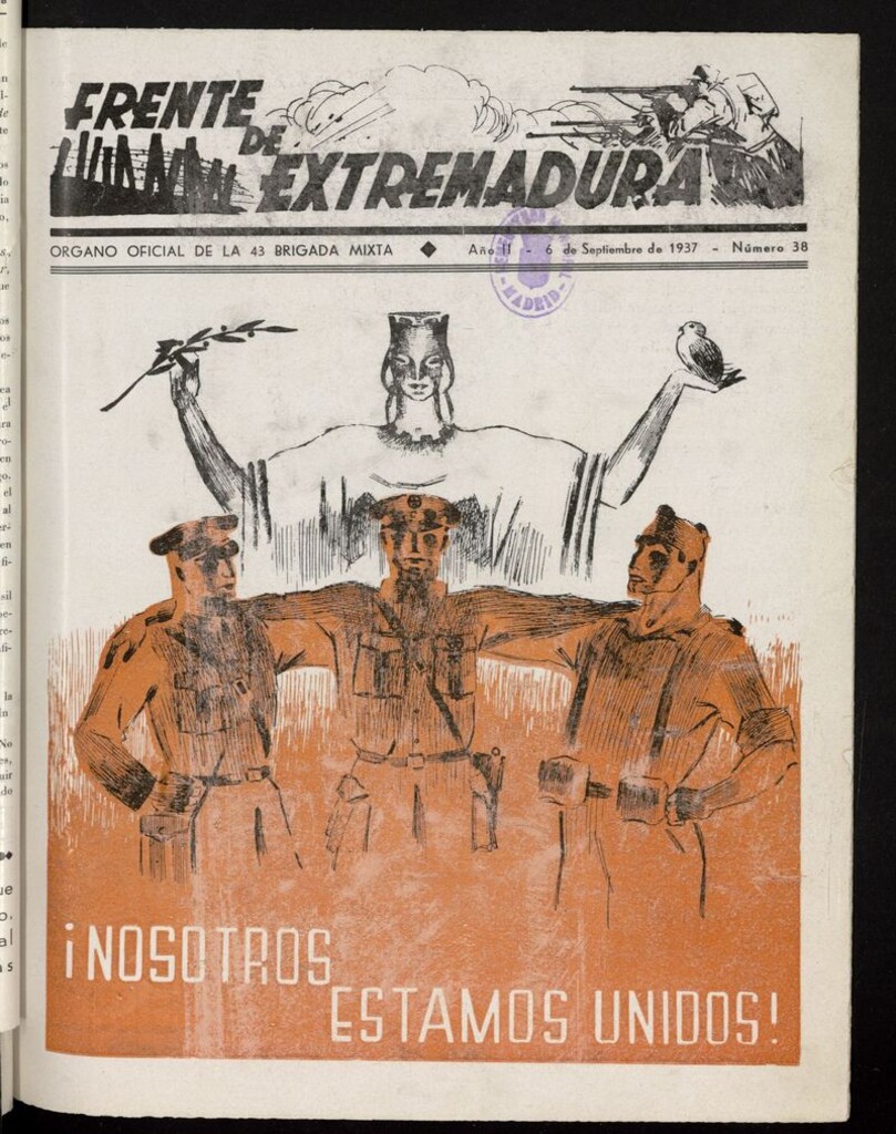 Miniatura de Frente de Extremadura (Madrid, 1936) del 6 de septiembre de 1937