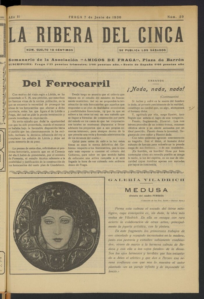 Miniatura de La Ribera del Cinca del 7 de junio de 1930