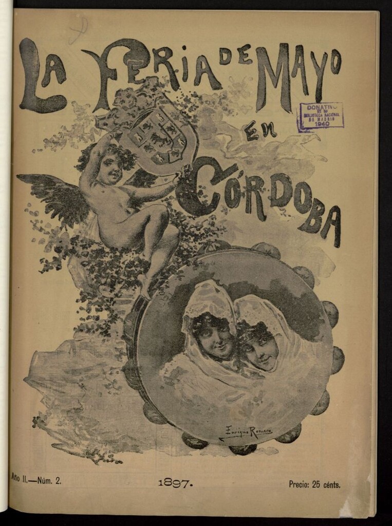 Miniatura de La Feria de mayo en Córdoba de 1897