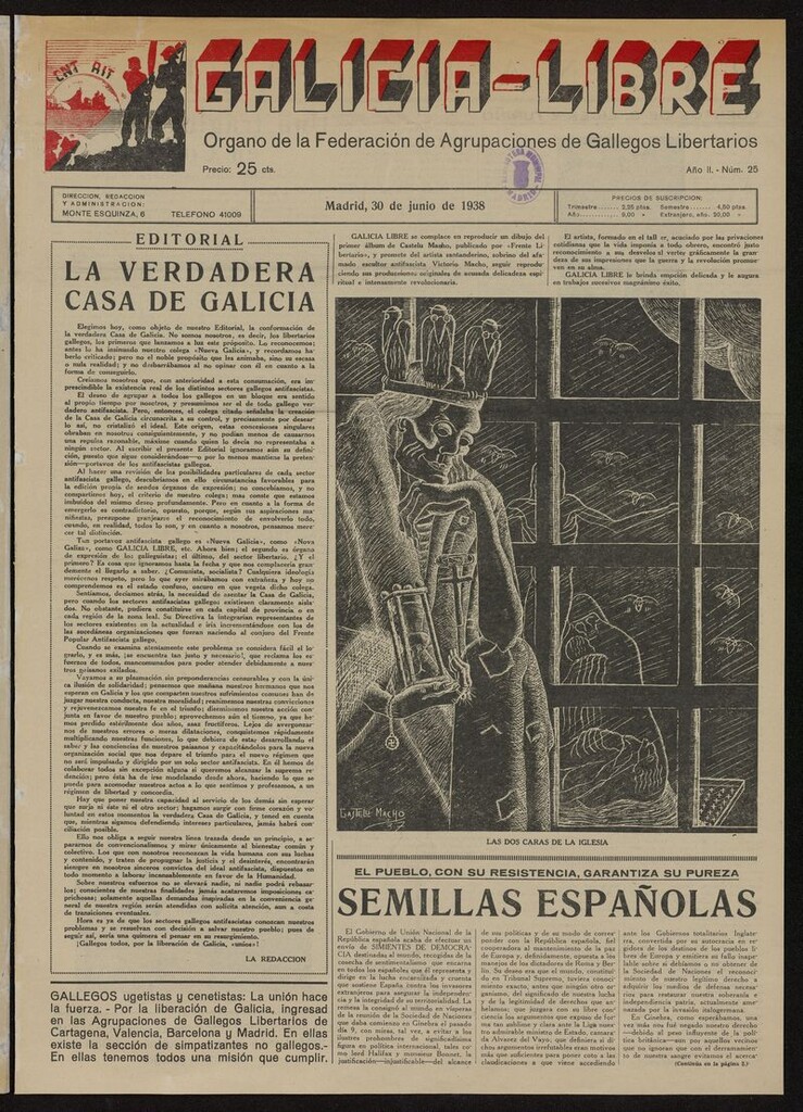 Miniatura de Galicia Libre del 30 de junio de 1938