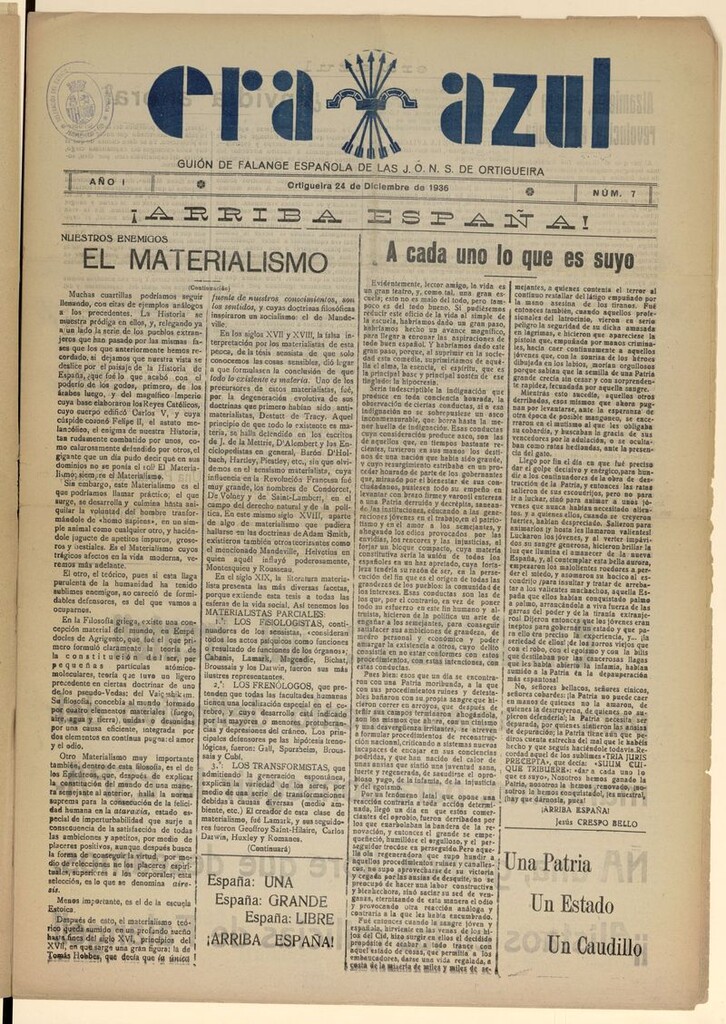 Miniatura de Era Azul del 24 de diciembre de 1936