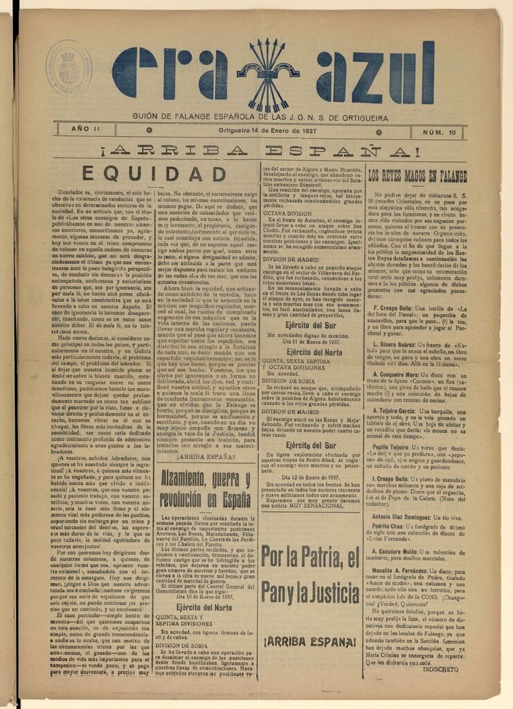 Miniatura de Era Azul del 14 de enero de 1937