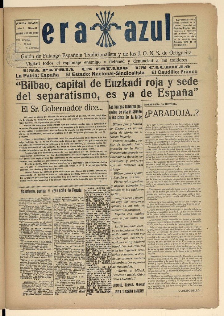 Miniatura de Era Azul del 24 de junio de 1937