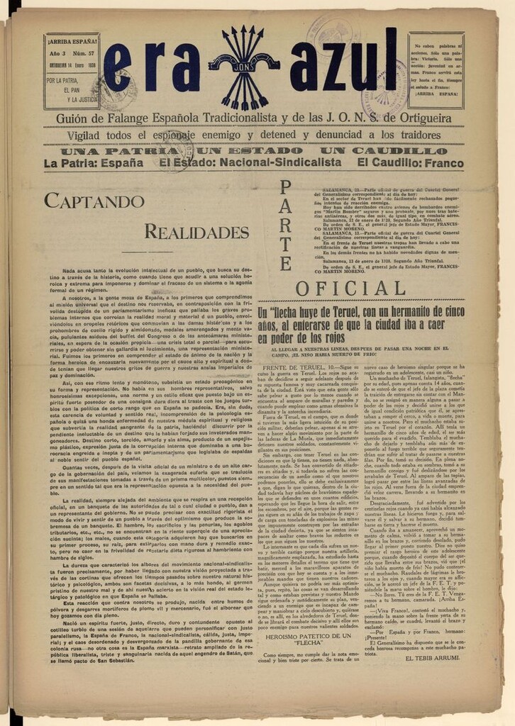 Miniatura de Era Azul del 14 de enero de 1938