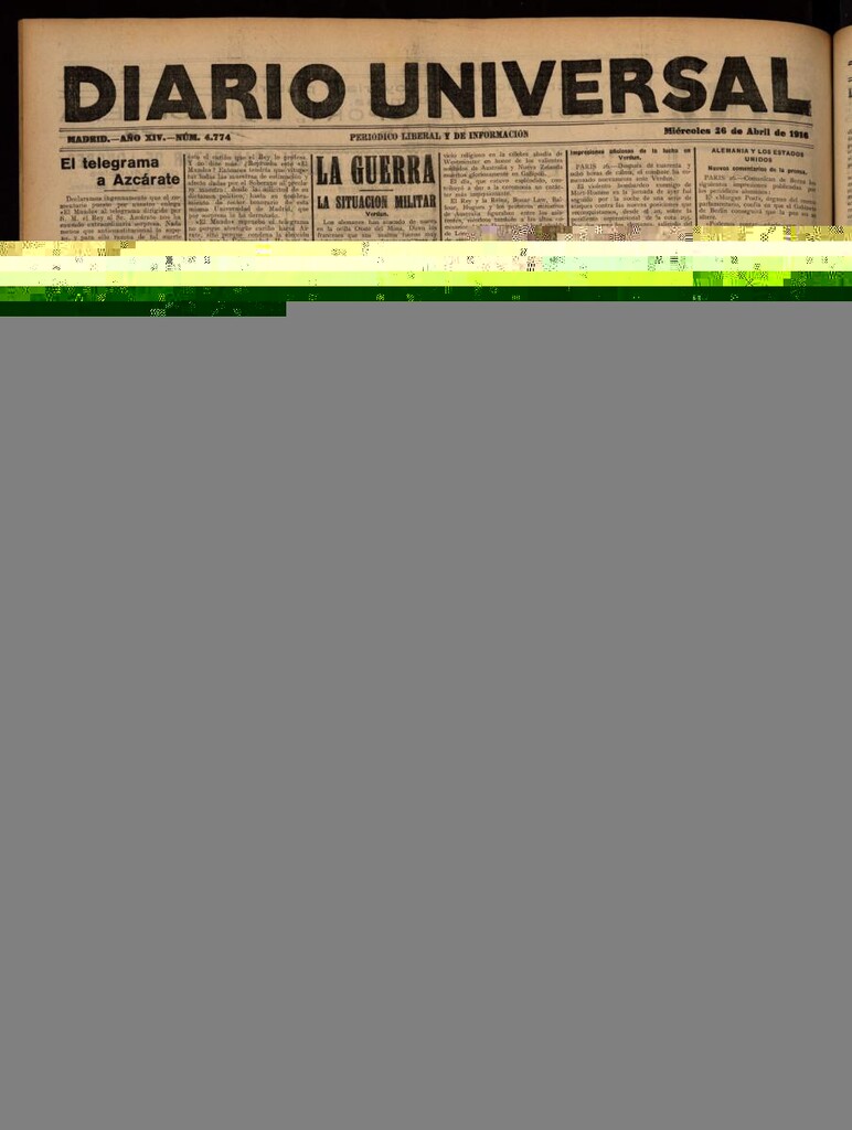 Miniatura de Heraldo de la Guardia Civil del 1 de junio de 1896