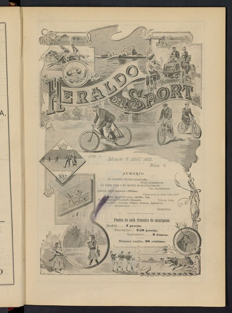 Miniatura de Heraldo del Sport del 5 de abril de 1902