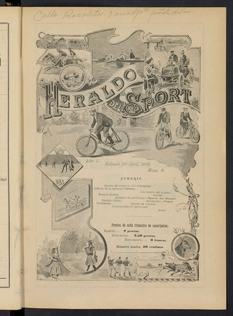 Miniatura de Heraldo del Sport del 26 de abril de 1902