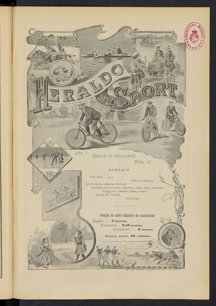 Miniatura de Heraldo del Sport del 31 de mayo de 1902