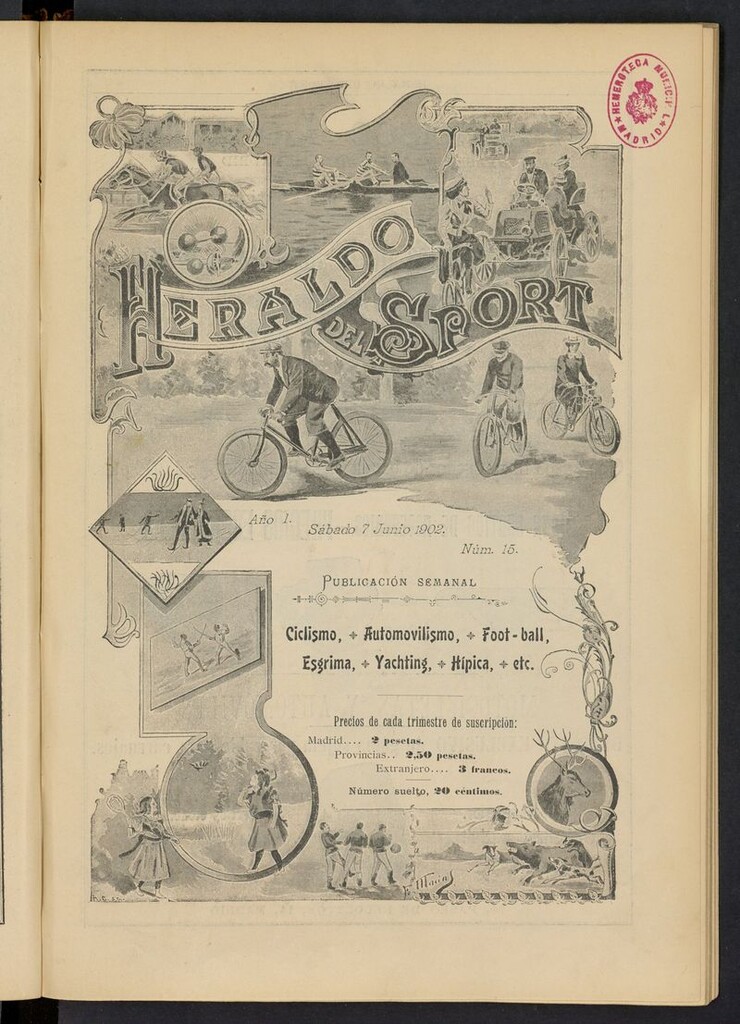 Miniatura de Heraldo del Sport del 7 de junio de 1902