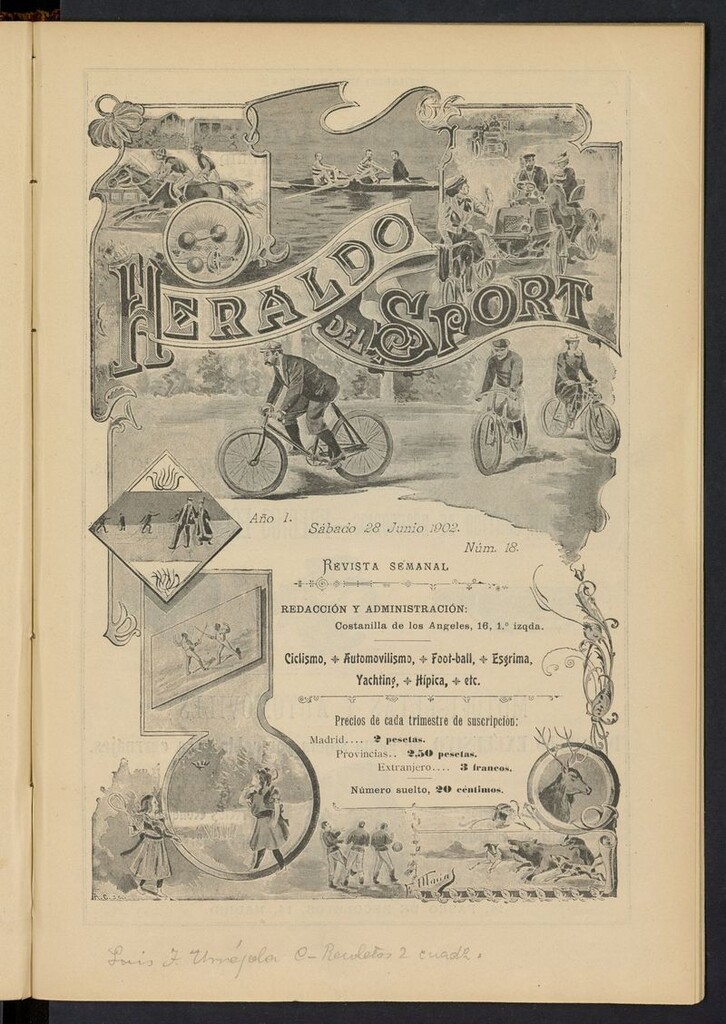Miniatura de Heraldo del Sport del 28 de junio de 1902