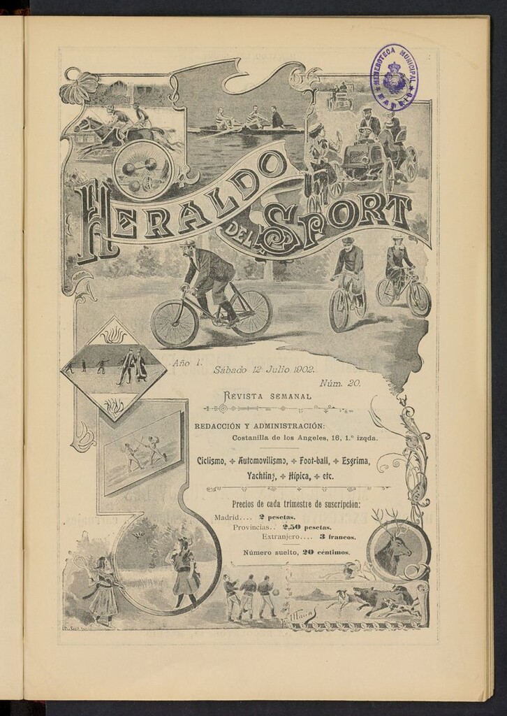 Miniatura de Heraldo del Sport del 12 de julio de 1902