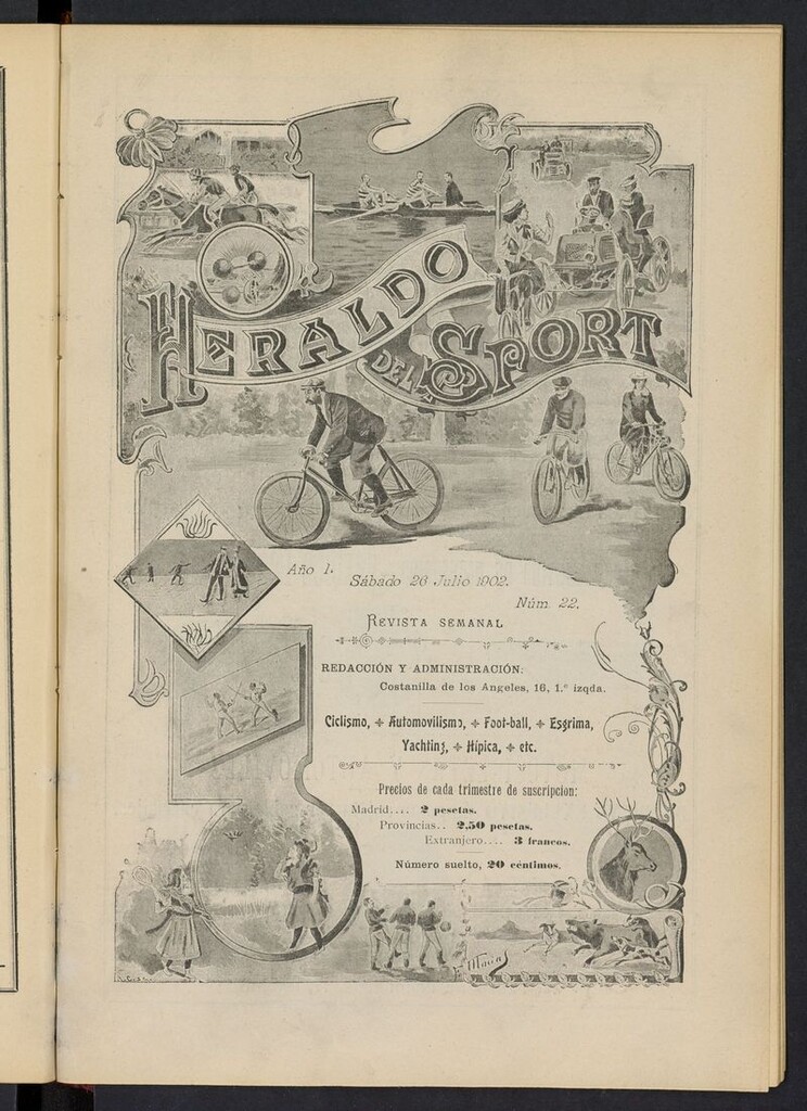 Miniatura de Heraldo del Sport del 26 de julio de 1902