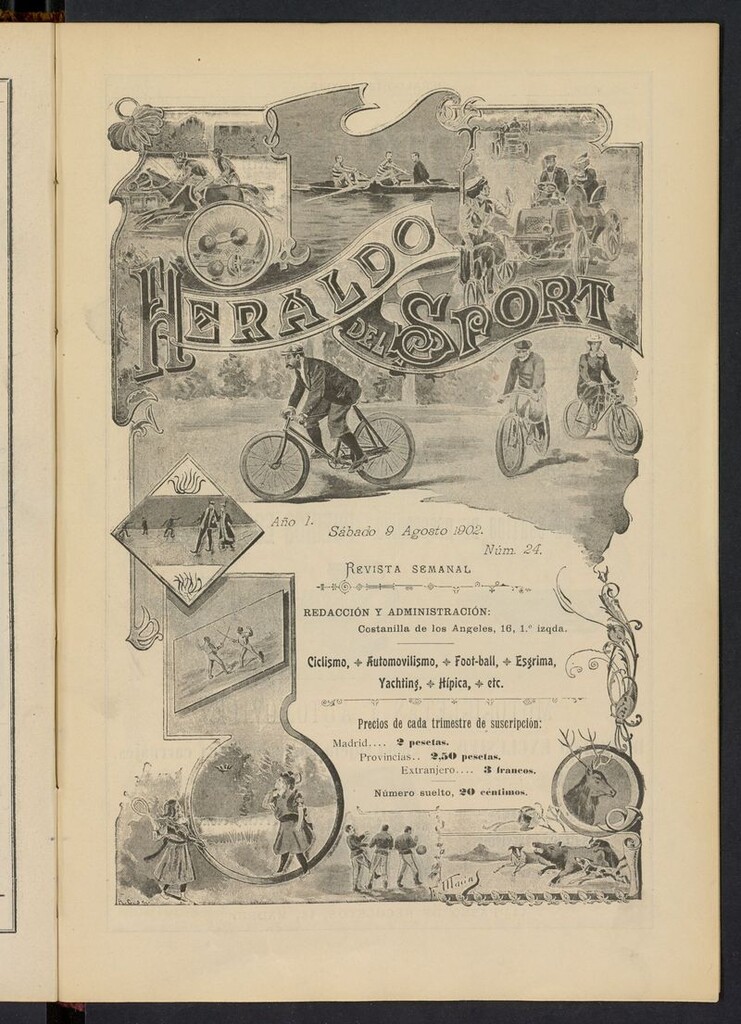 Miniatura de Heraldo del Sport del 9 de agosto de 1902