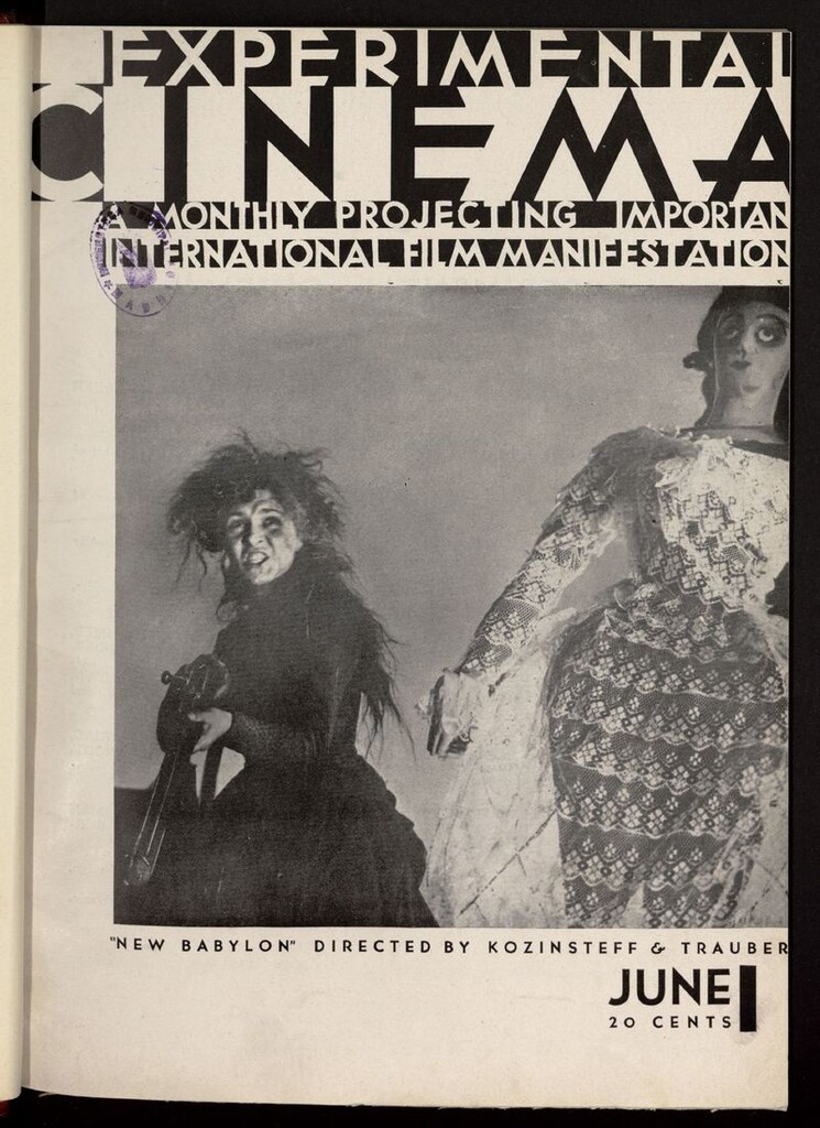 Miniatura de Experimental Cinema de junio de 1930