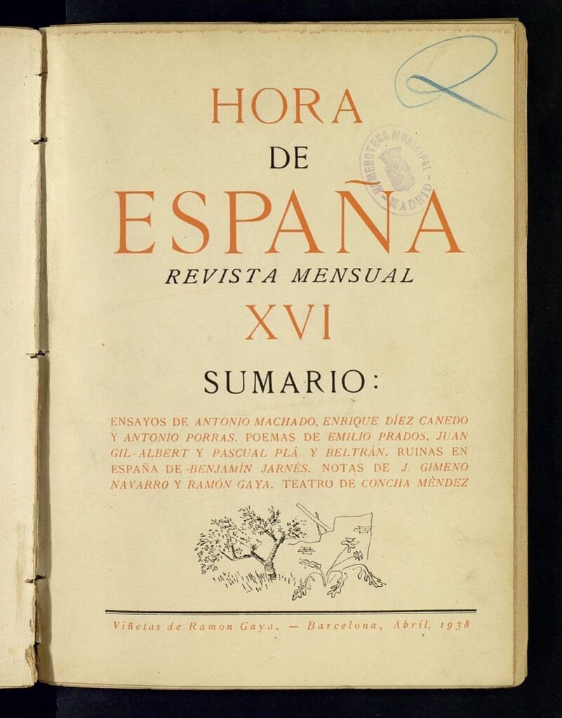 Miniatura de Hora de España de abril de 1938