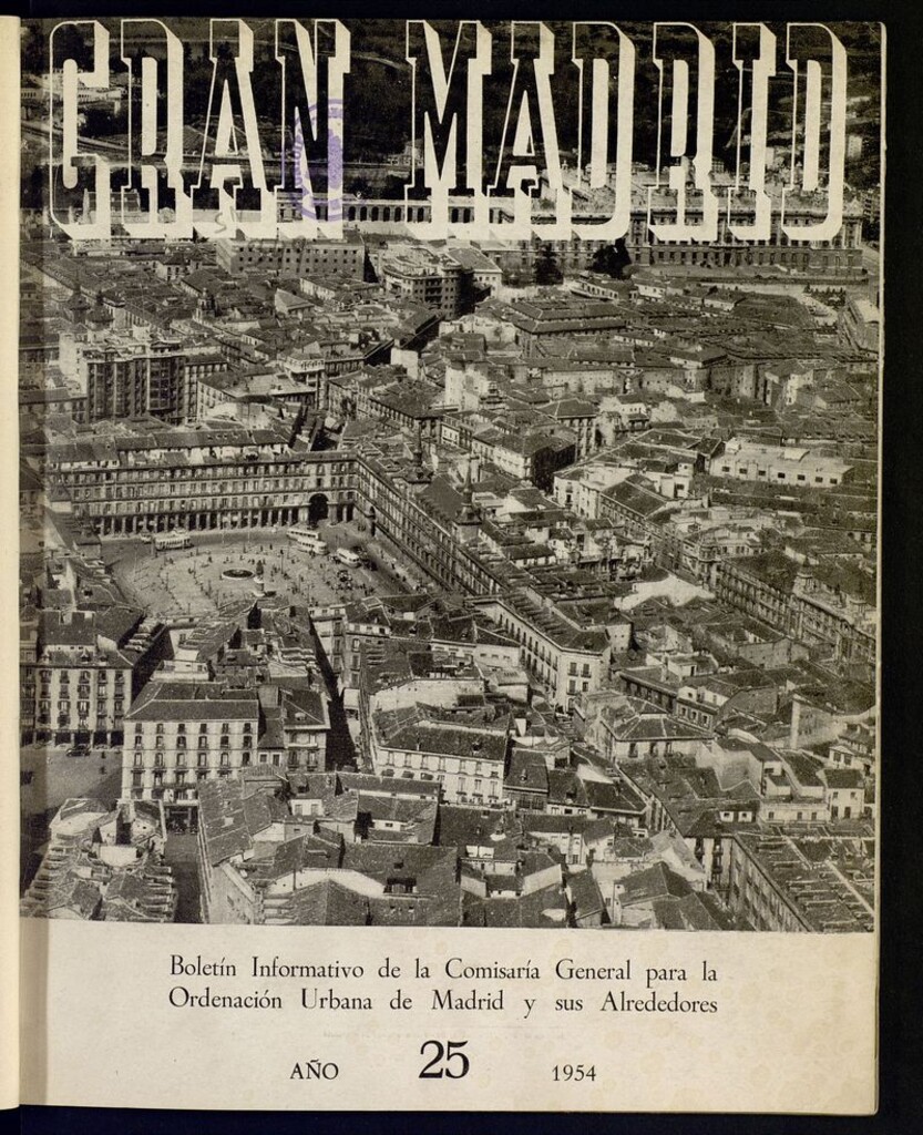 Miniatura de Gran Madrid (Madrid. 1948) del año de 1954, nº 25
