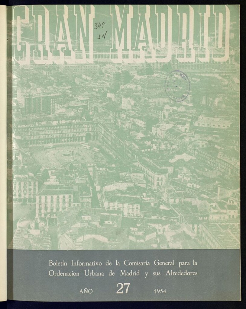 Miniatura de Gran Madrid (Madrid. 1948) del año de 1954, nº 27