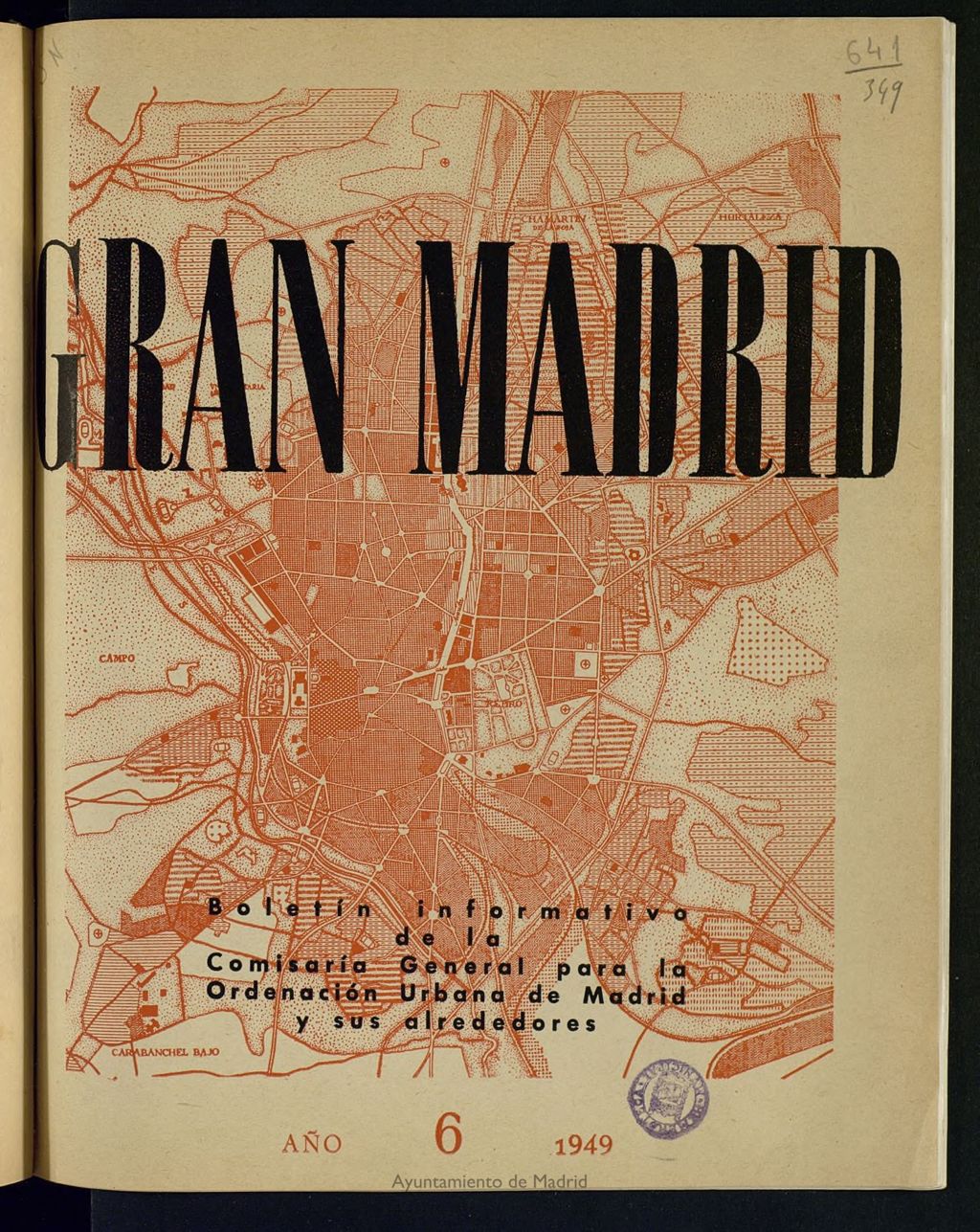 Miniatura de Gran Madrid (Madrid. 1948) del año de 1949, nº 6
