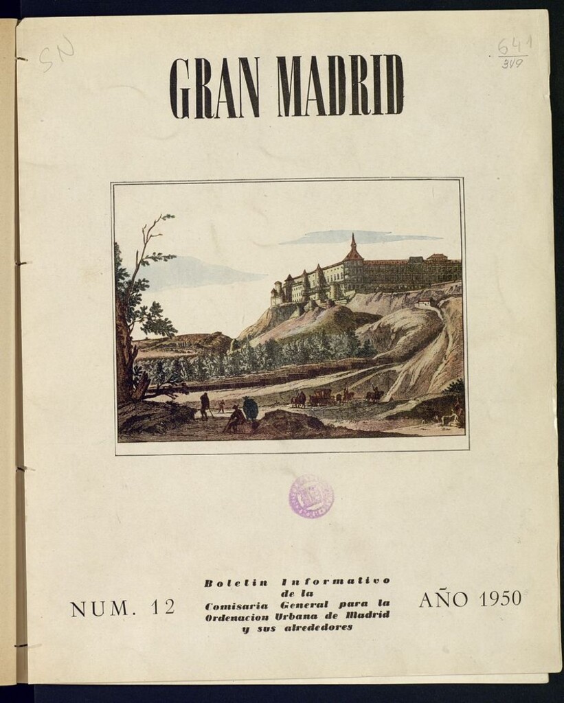 Miniatura de Gran Madrid (Madrid. 1948) del año de 1950, nº 12