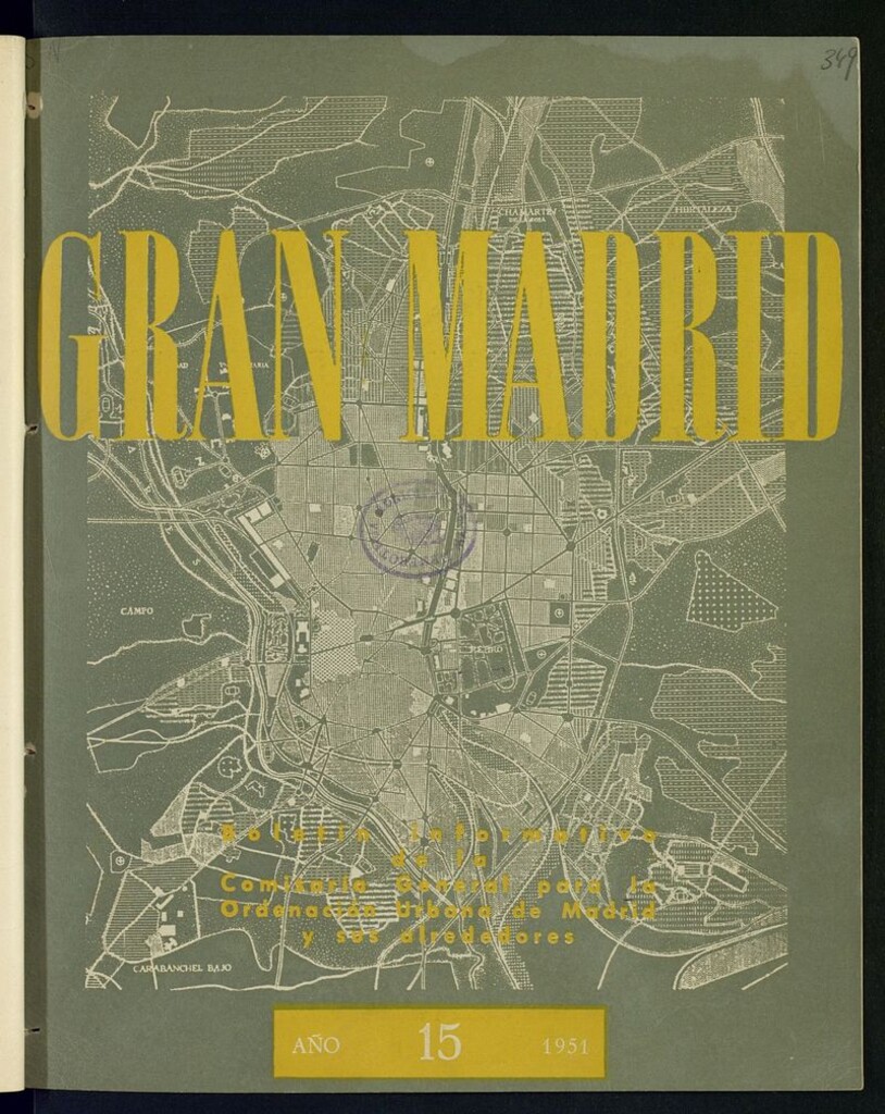 Miniatura de Gran Madrid (Madrid. 1948) del año de 1951, nº 15