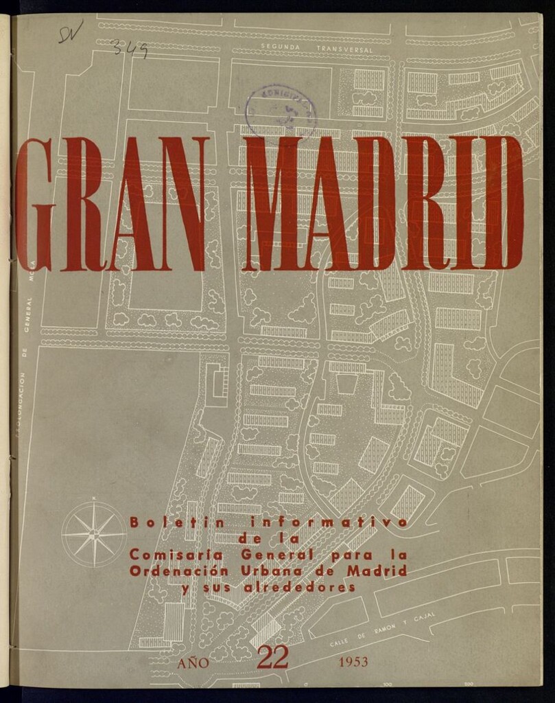 Miniatura de Gran Madrid (Madrid. 1948) del año de 1953, nº 22