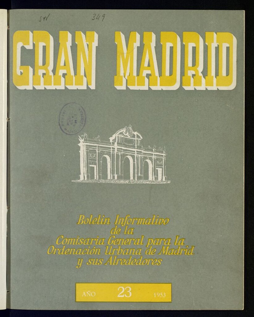 Miniatura de Gran Madrid (Madrid. 1948) del año de 1953, nº 23