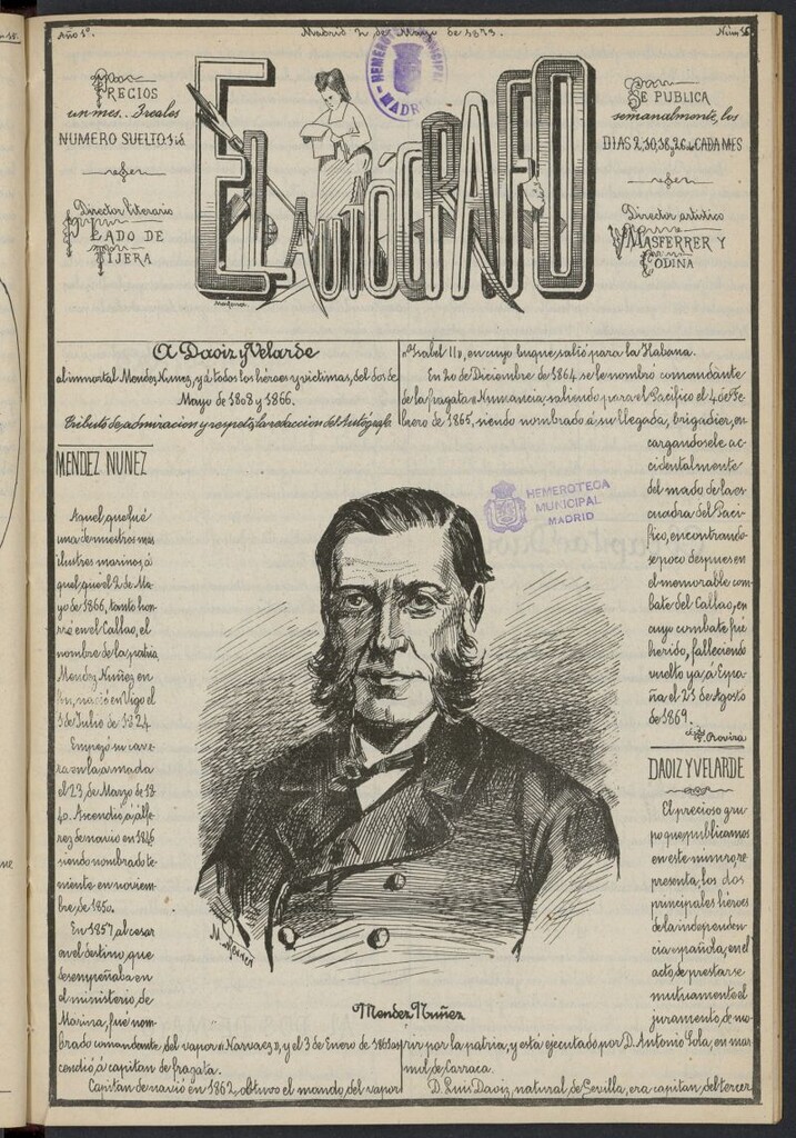 Miniatura de EL Autógrafo del 2 de mayo de 1873, nº 16