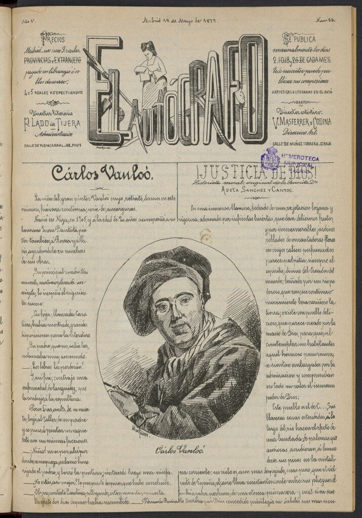 Miniatura de EL Autógrafo del 18 de mayo ade 1873, nº 18