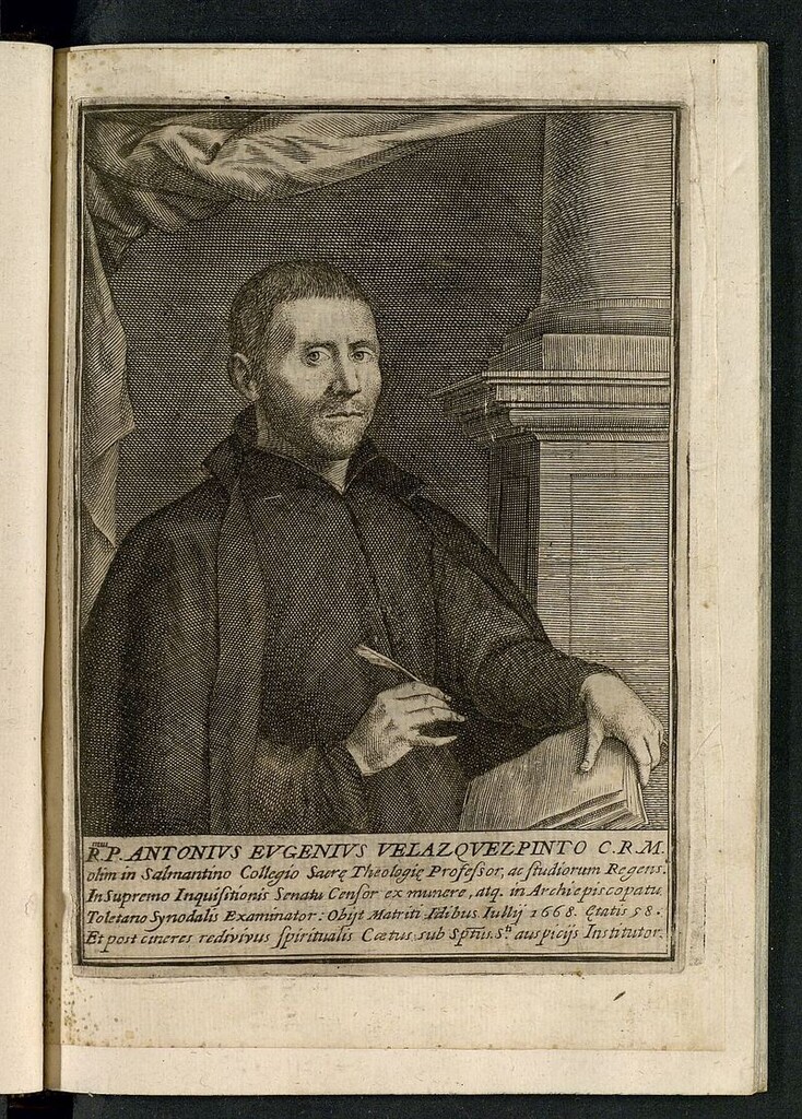 Miniatura de Retrato del Venerable Padre Antonio Eugenio Velázquez Pinto