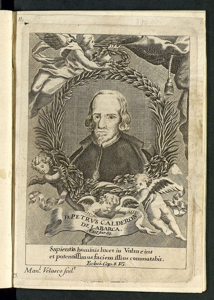 Miniatura de Retrato de Pedro Calderón de la Barca