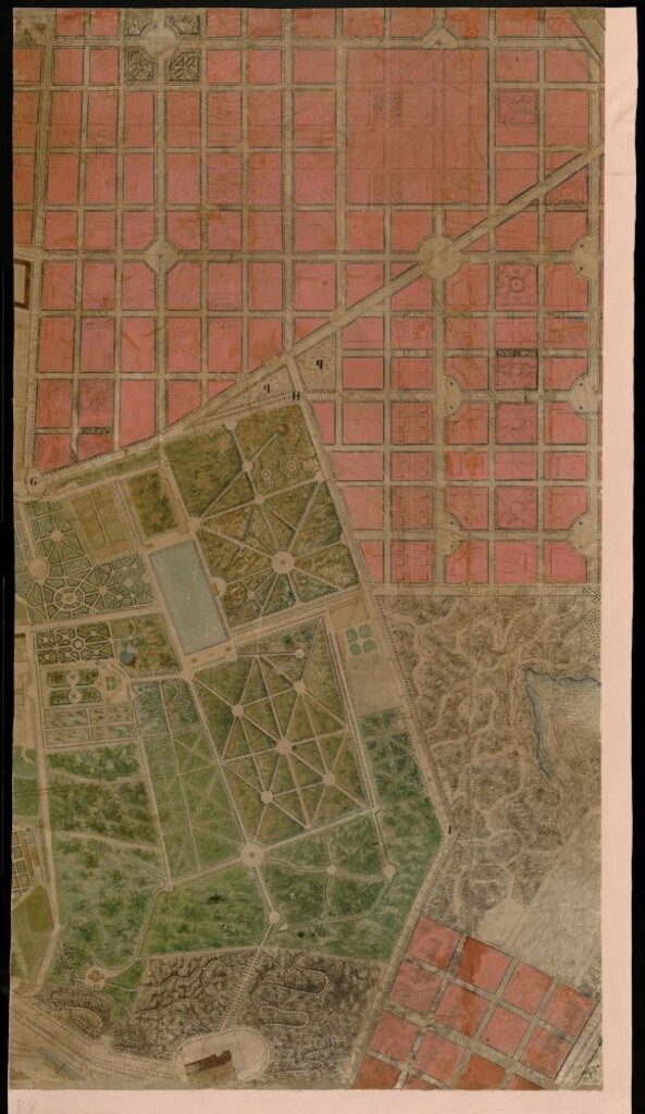 Miniatura de Hoja 4B del anteproyecto del Ensanche de Madrid