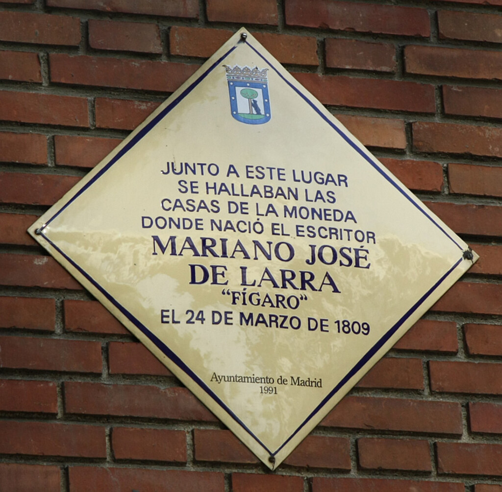 Miniatura de Mariano José de Larra