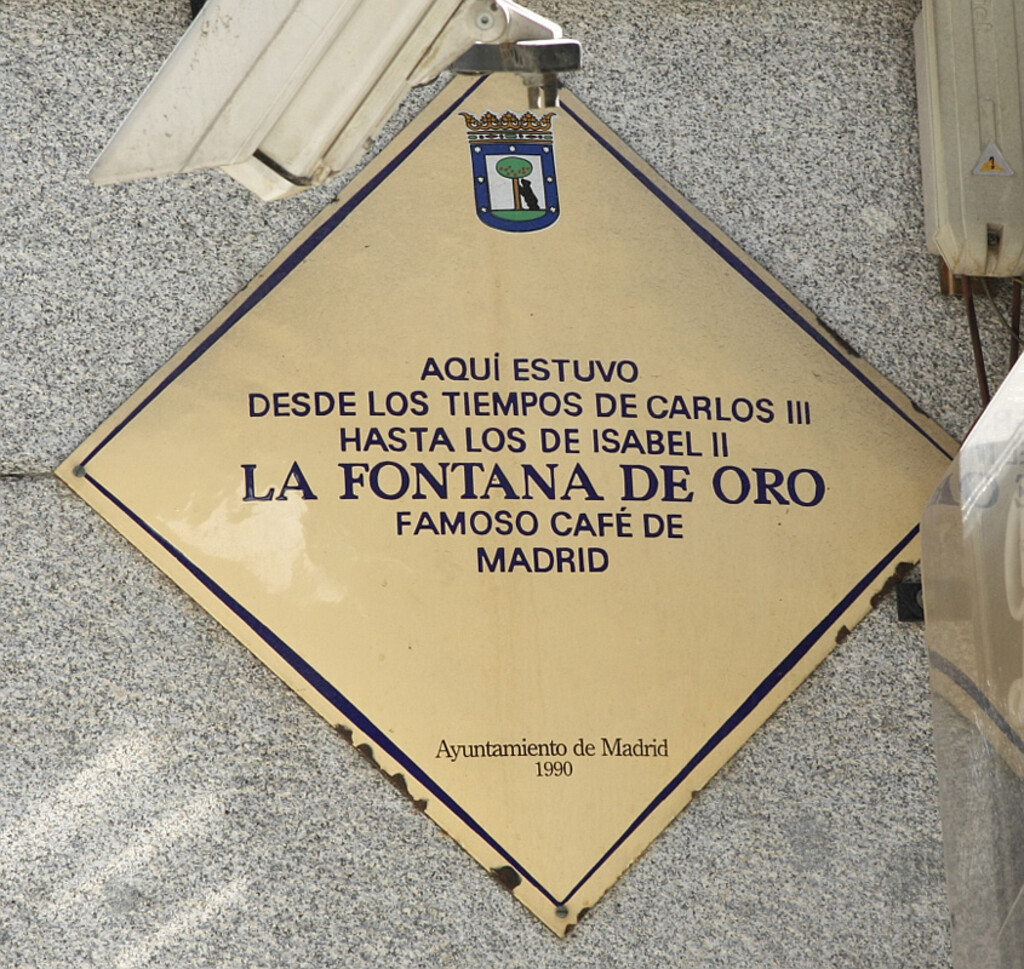 Miniatura de Café La Fontana de Oro