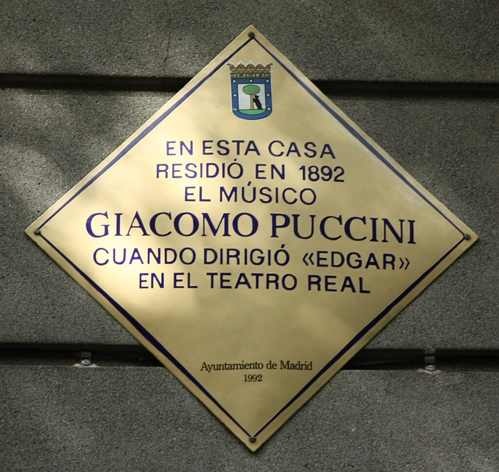 Miniatura de Giacomo Puccini