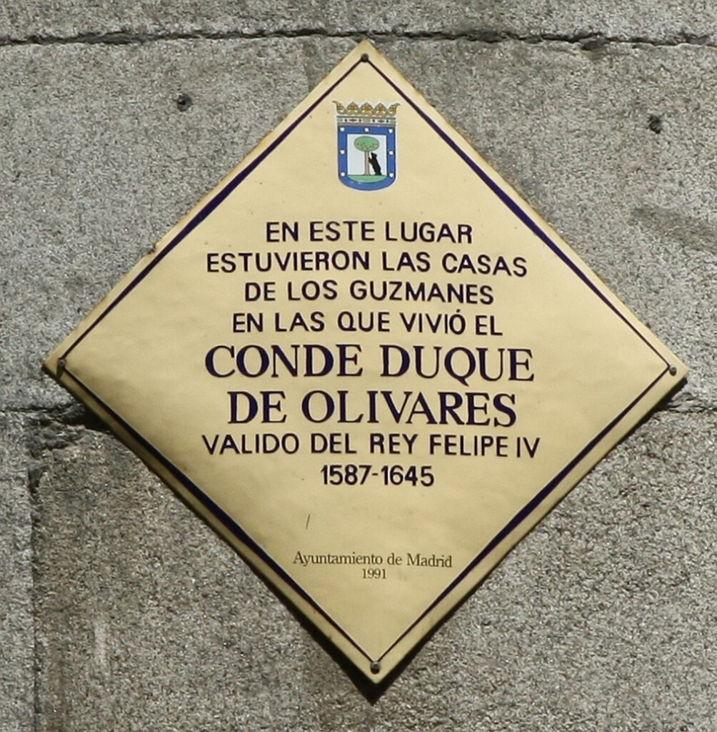 Miniatura de Conde Duque de Olivares