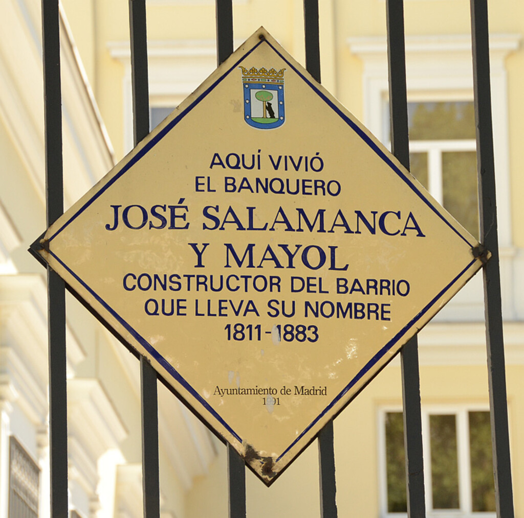 Miniatura de José Salamanca y Mayol