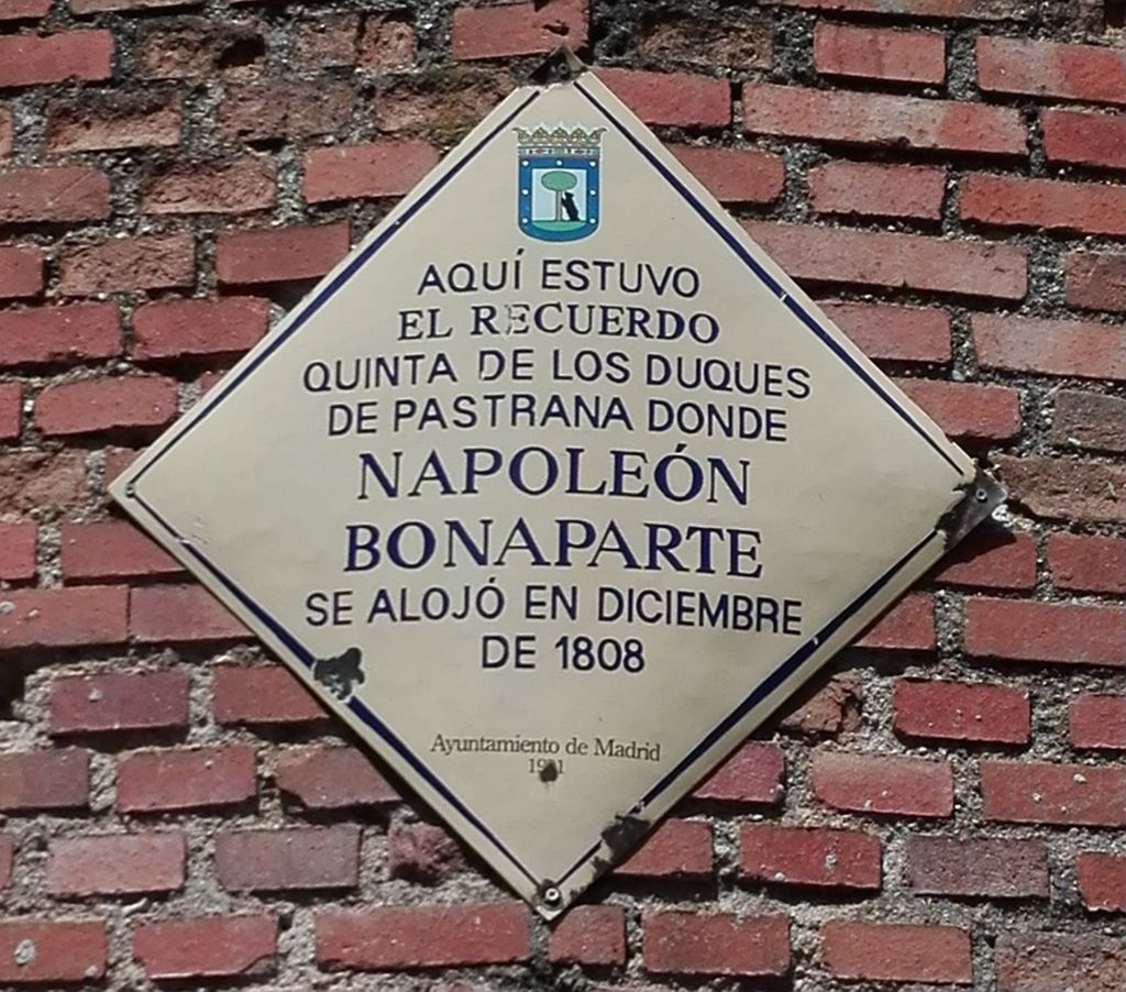 Miniatura de Napoleón Bonaparte
