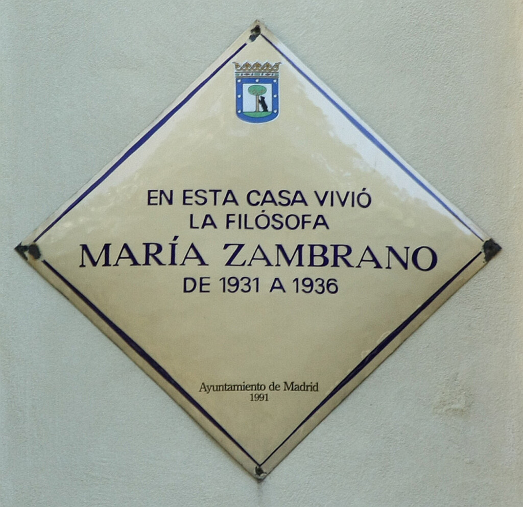 Miniatura de María Zambrano