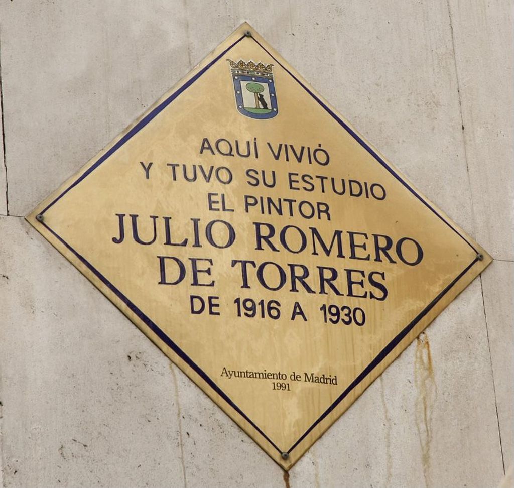Miniatura de Julio Romero de Torres