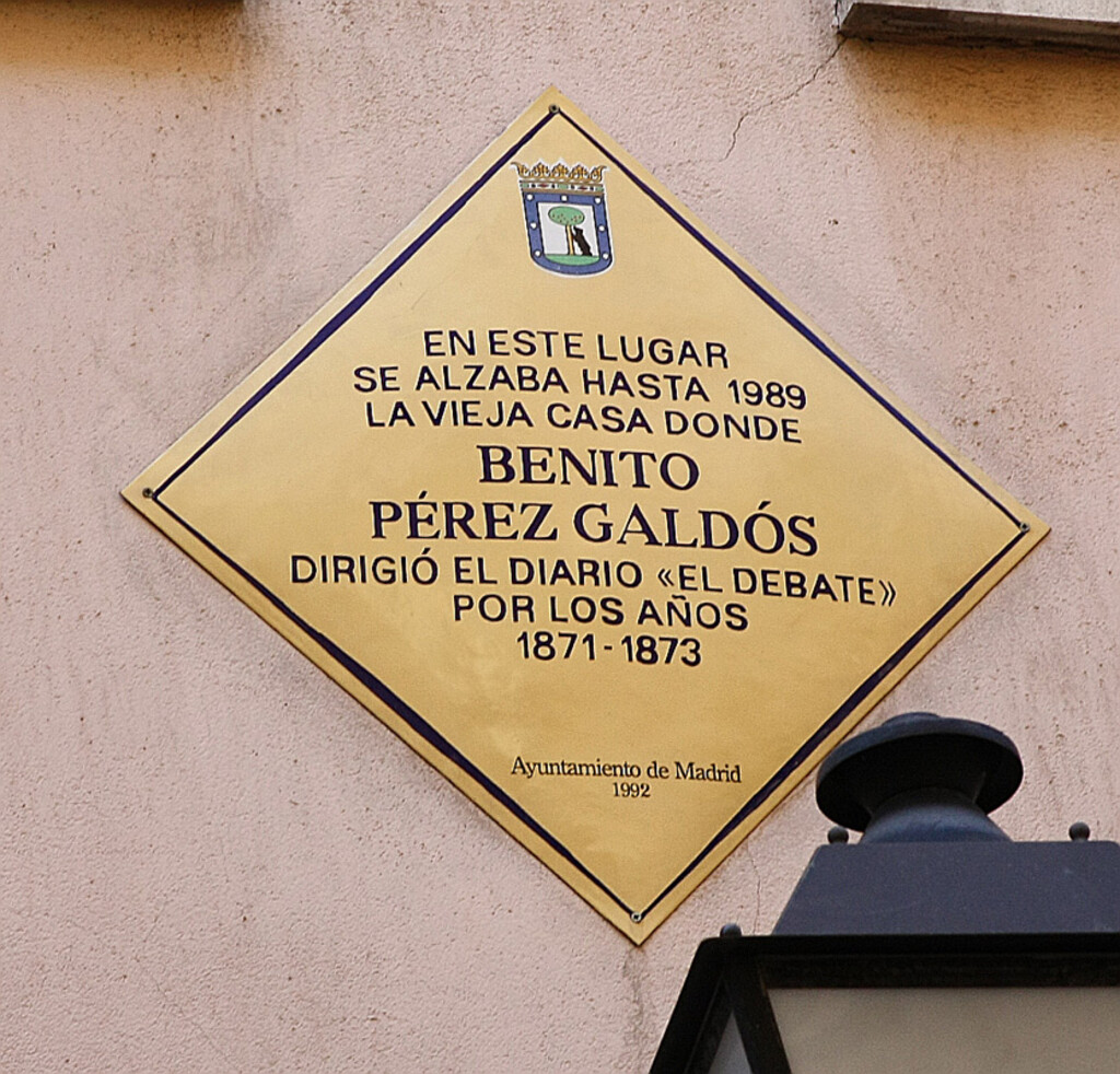 Miniatura de Benito Pérez Galdós