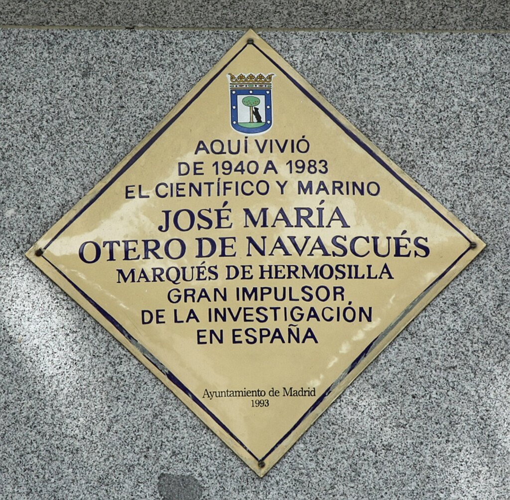 Miniatura de José María Otero de Navascués