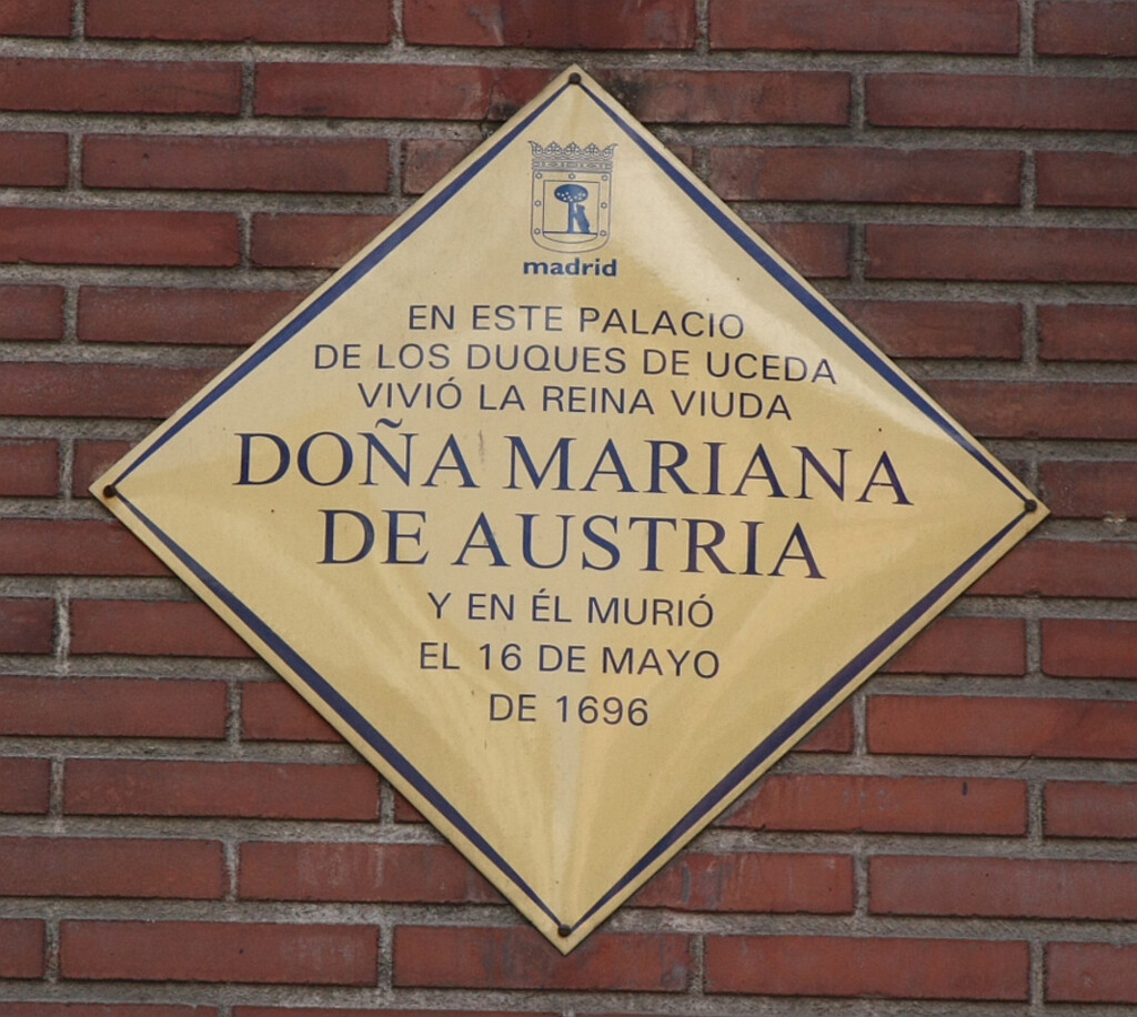 Miniatura de Mariana de Austria