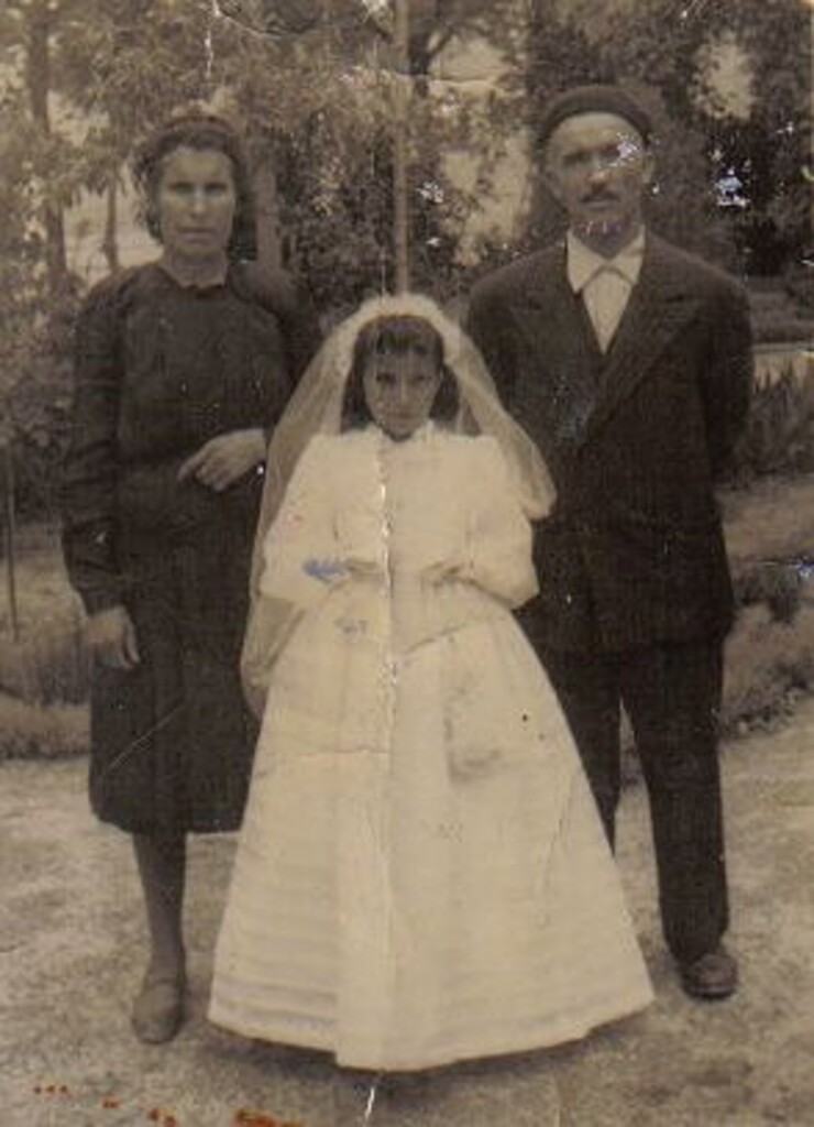Miniatura de Comunión de María del Carmen