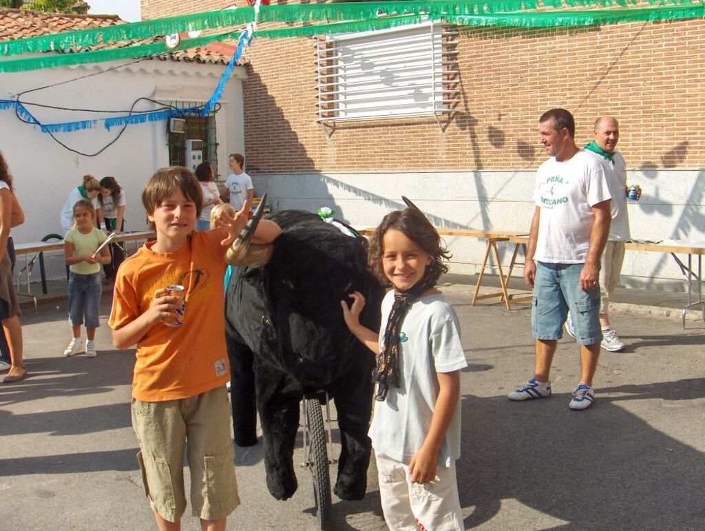 Miniatura de Mauro con el toro