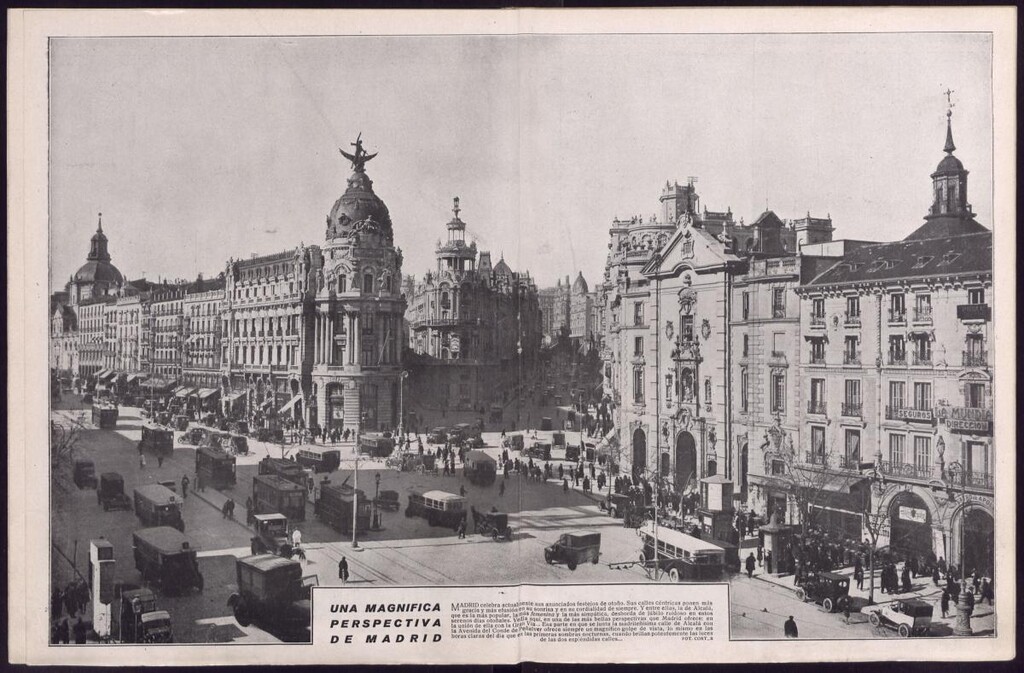 Miniatura de Una magnífica perspectiva de Madrid
